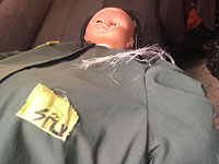 В Иерусалиме повесили еще одну куклу в виде солдата