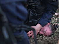 Столкновения во время акции 