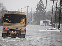 Шторм на северо-востоке США; пять человек погибли