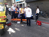 ДТП в Тель-Авиве, тяжело травмирован пешеход