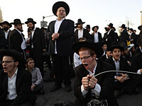 На въезде в Иерусалим проходит акция протеста ультраортодоксов