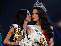 Ринрада Турапан и  Нгуйен Хуон Чжян на конкурсе Miss International Queen 2018