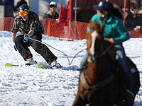 Ход конем: соревнование лыжников в Монтане. Фоторепортаж