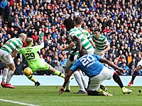 Дерби Старой фирмы: команда Нира Битона победила. Удаление и пять забитых мячей