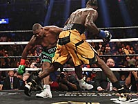 В Нью-Йорке Деонтей Уайлдер нокаутировал