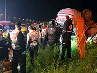 Недалеко от Ашдода перевернулся автомобиль, тяжело травмирован 30-летний мужчина