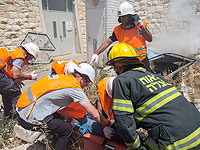 На горе Кармель и в Хайфе проходят учения по борьбе с лесными пожарами