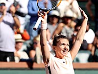 Первой полуфиналисткой Индиан-Уэллс стала Симона Халеп