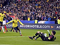 Ведя в счете 2:0, французы проиграли колумбийцам