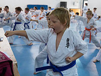 Каратэ-киокушин в Ришон ле-Ционе: чемпион мира делится опытом. Фоторепортаж 
