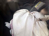 В Иерусалиме полицейские спасли девочку, оставленную в автомобиле