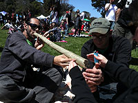 В Сан-Франциско отметили День Марихуаны. Фоторепортаж