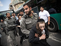 Ультраортодоксы перекрыли улицу Йехезкель в Иерусалиме