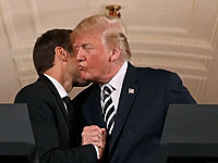 В то время, как Трамп и Макрон обсуждают Иран, СМИ обсуждают отношения двух лидеров  