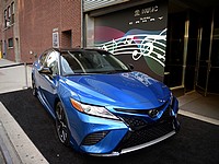 Седан Toyota Camry нового поколения прибыл в Израиль