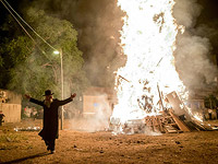 Жаркий Лаг ба-Омер: противопожарная служба приведена в состояние повышенной готовности