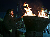 Около 400.000 человек проведут Лаг ба-Омер на горе Мерон