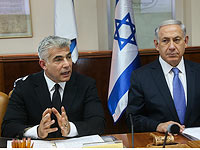 Лапид и Нетаниягу обменялись нападками и обвинениями