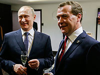 Владимир Путин и Дмитрий Медведев
