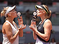 Победительницами турнира в Мадриде в парном разряде стали Макарова и Веснина