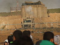 На границе Газы боевики обстреляли солдат. Танк ЦАХАЛа нанес удар по позициям ХАМАС