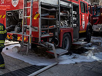 Вспыхнул пожар в промзоне Ришон ле-Циона