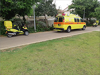 В Ганей-Тикве бегун потерял сознание и был доставлен в больницу