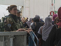 87 тысяч мусульман из Иудеи и Самарии прошли через КПП, чтобы попасть в Иерусалим