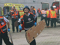 В Холоне проходят учения на случай чрезвычайных ситуаций