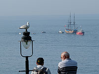 250 лет спустя: возвращение корабля Кука к берегам Англии. Фоторепортаж