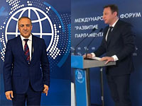 Депутаты Хасон и Развозов защищают Израиль на парламентском форуме в Москве