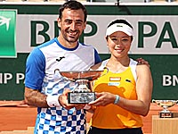 Чжань Юнжань и Иван Додиг - победители Открытого чемпионата Франции в миксте