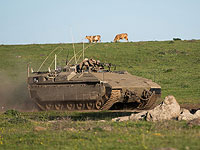 На Голанских высотах внезапно начались учения ЦАХАЛа