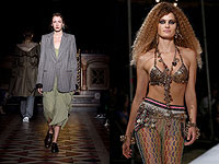 Строгий Лондон и цирковой Бербанк диктуют модные тенденции. Фоторепортаж 
