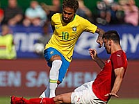 Перед вылетом в Россию бразильцы разгромили сборную Австрии