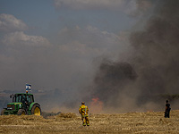 Из-за сильного задымления полиция перекрыла участок шоссе №234