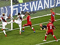 Напряженная битва: датчане одолели сборную Перу. 