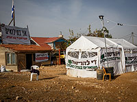 В ходе операции по насильственному выселению жителей форпоста Тапуах ранен полицейский