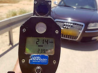 На 25-й трассе был задержан водитель, ехавший на скорости 214 км/ч