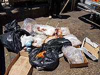 В Холоне задержан работник кейтеринговой компании с грузом испорченного мяса