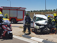 ДТП около границы с Газой, пострадали пять человек