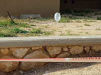 Во дворе дома в Сдероте упал 