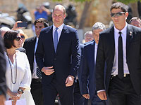 Принц Уильям посетил мемориальный комплекс