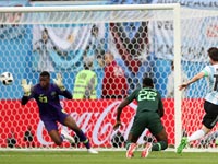 Лионель Месси забил сотый гол чемпионата мира по футболу 2018 года