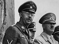 Генрих Гиммлер и Адольф Гитлер, 1940 год   