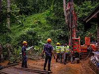Девятый день поисков пропавших подростков в Таиланде: спасатели расчищают путь к пещере, где могут находиться дети