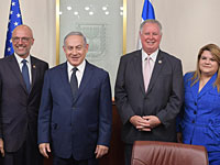 Нетаниягу принял в своей канцелярии делегацию Конгресса США