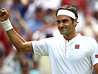 Роджер Федерер вышел в третий круг Уимблдона. Сергей Стаховский выбыл