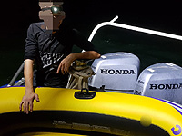 Морская полиция Кинерета провела операцию по спасению рыбака. ВИДЕО