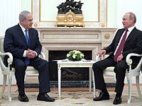 Владимир Путин и Биньямин Нетаниягу беседуют в Кремле